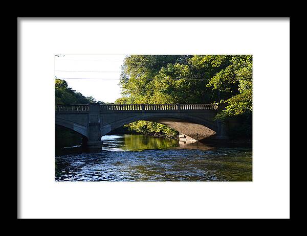 Mason Framed Print featuring the photograph North Carolina Avenue Bridge #8 by Curtis Krusie
