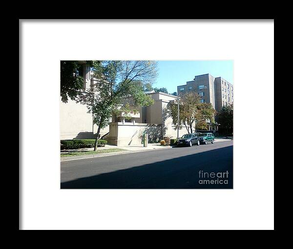 Unity Temple Framed Print featuring the photograph Unity Temple #8 by Alfie Martin