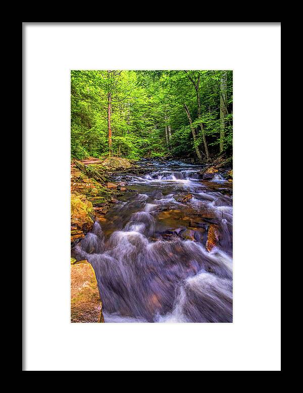 Benton Framed Print featuring the photograph USA, Pennsylvania, Benton, Ricketts #8 by Jaynes Gallery