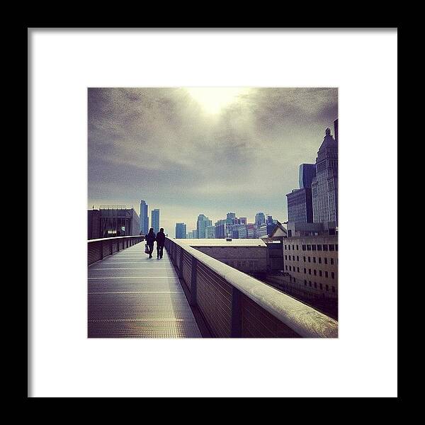Chicago Framed Print featuring the photograph Instagram Photo #10 by Jennifer Gaida