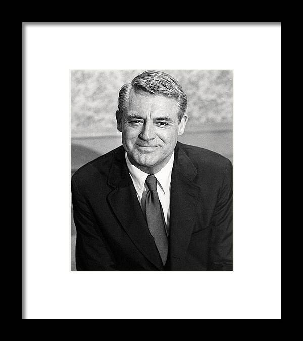 Cary Grant Framed Print featuring the photograph Cary Grant #9 by Silver Screen