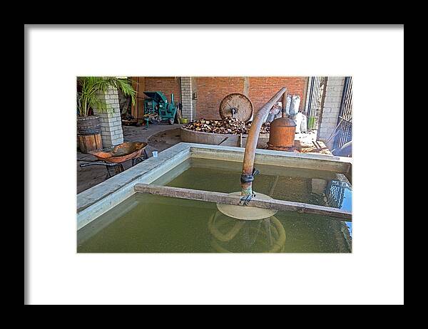 Agave Americana Framed Print featuring the photograph Mezcal Distillery #9 by Jim West