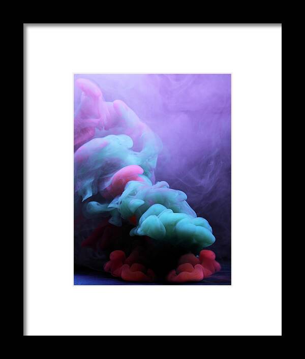 Motion Framed Print featuring the photograph Smoke #9 by Henrik Sorensen