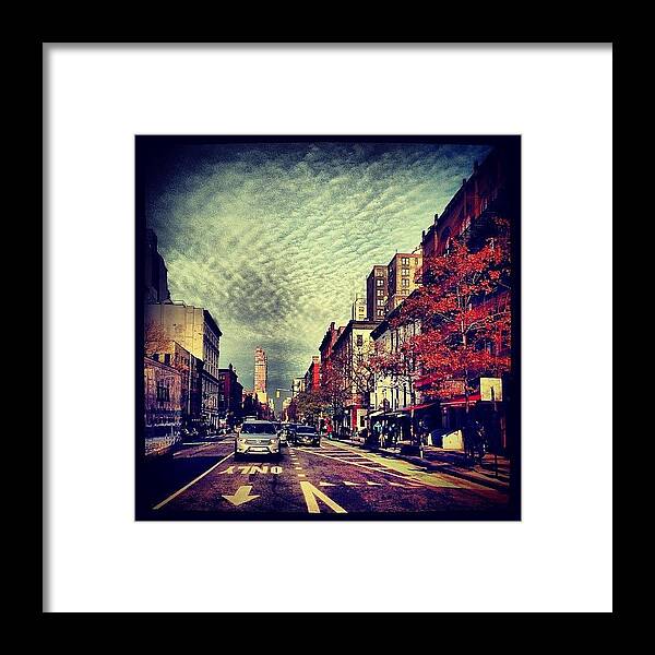 New York City Framed Print featuring the photograph Instagram Photo #1 by Cody Lyon