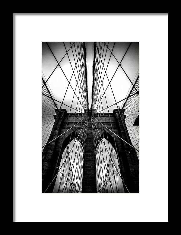 #faatoppicks Framed Print featuring the photograph A Brooklyn Perspective by Az Jackson