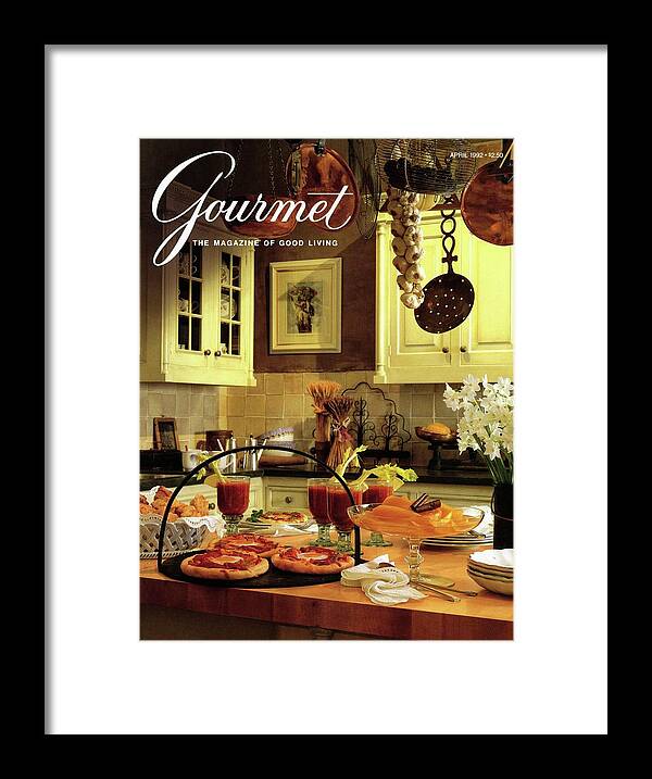 Entertainment Framed Print featuring the photograph A Buffet Brunch Party by Romulo Yanes