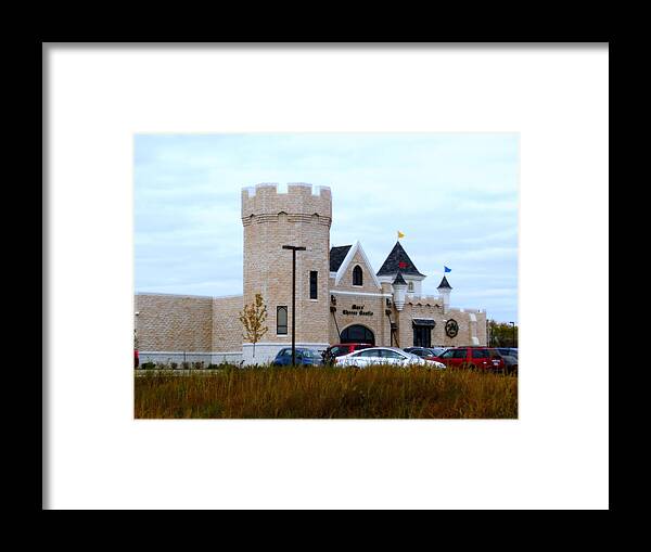 Mars Cheese Castle Framed Print featuring the photograph A Cheese Castle by Kay Novy