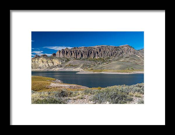 Lake Framed Print featuring the photograph A Colorful Colorado Lake by Willie Harper