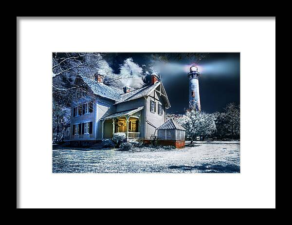 Currituck Framed Print featuring the photograph A Currituck Christmas by Mary Almond