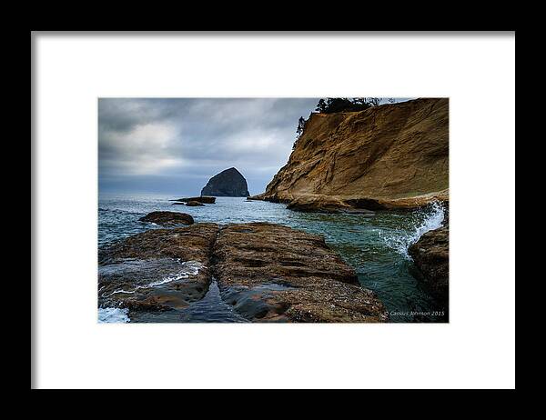 Oregon Framed Print featuring the photograph A Day at Cape Kiwanda by Cassius Johnson
