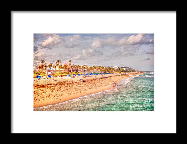 Beach Framed Print featuring the photograph A Day at the Beach by Jody Lane