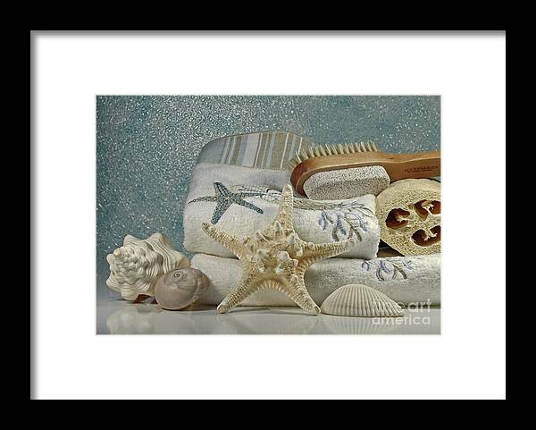 Day Of Pampering Framed Print featuring the photograph A Day of Pampering at the Spa by Inspired Nature Photography Fine Art Photography