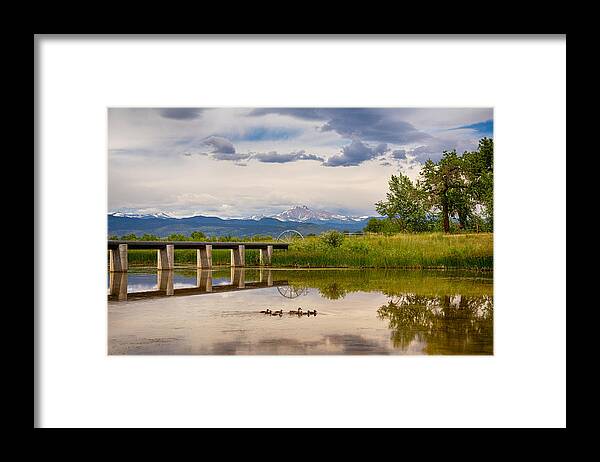 Beautiful Framed Print featuring the photograph A Ducky Kind Of Day by James BO Insogna