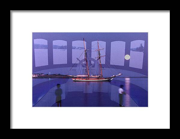 Schooner Framed Print featuring the photograph A Few Views by Lyn Perry