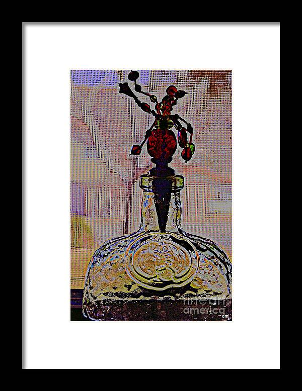 Bottle Framed Print featuring the photograph A Genie Lives Within by Diane montana Jansson