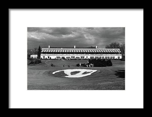Exterior Framed Print featuring the photograph A Golf Course In West Virginia by Constantin Joffe