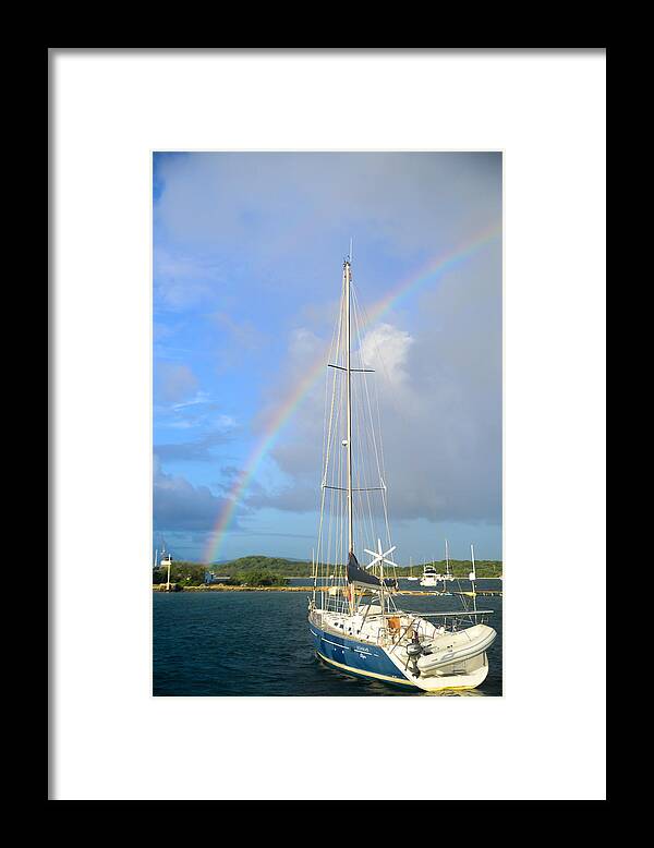 Rainbow Framed Print featuring the photograph A Good Day by Michael Glenn