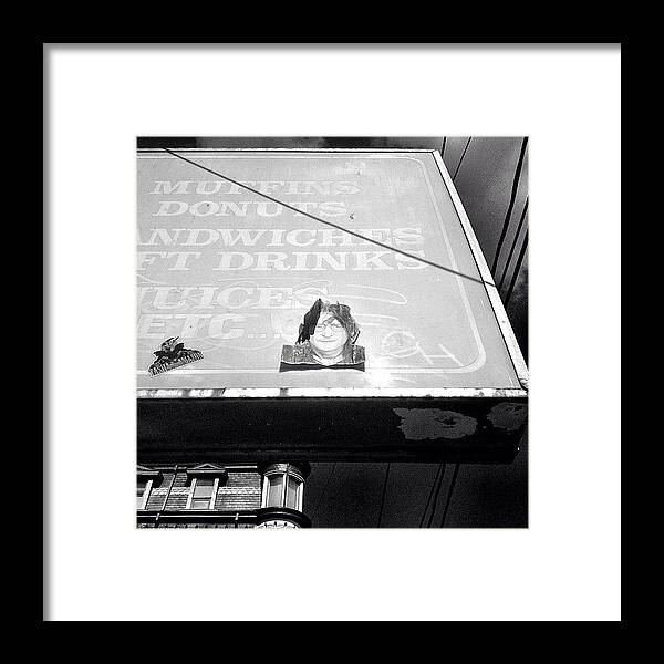 Monochromatic Framed Print featuring the photograph A Legacy by Kreddible Trout