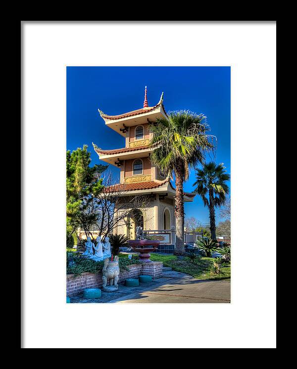 Buddhist Framed Print featuring the photograph A Little Bit of Asia by Tim Stanley