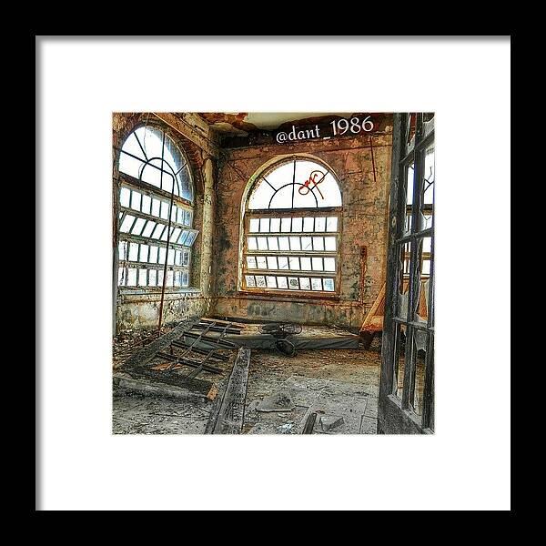 Glitz_n_grime Framed Print featuring the photograph “a Man With Outward Courage Dares To by Daniel Treschl