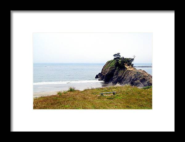 Scenic Framed Print featuring the photograph A Place of Solitude by AJ Schibig