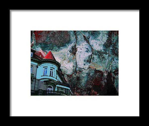 Pittock Mansion Framed Print featuring the photograph A Pulp Foundation by Laureen Murtha Menzl