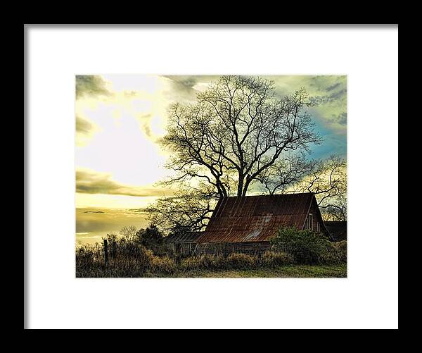 Landscapes Framed Print featuring the photograph A Quiet Strength by Jan Amiss Photography