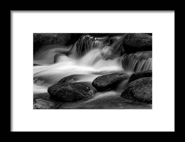 B&w Framed Print featuring the photograph A Smokies Icon by Donald Brown
