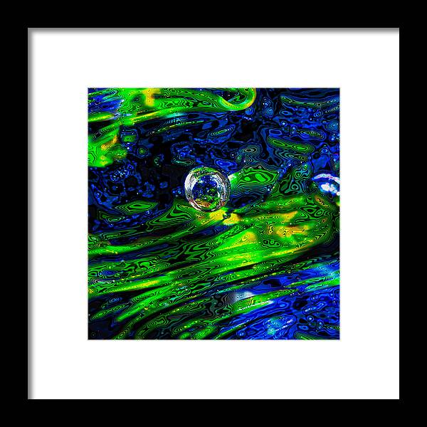 Seattle Seahawks Framed Print featuring the photograph A Splash of Seahawks by David Patterson