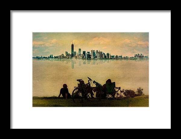Staten Island Framed Print featuring the photograph A Staten Island Fantasy by Chris Lord