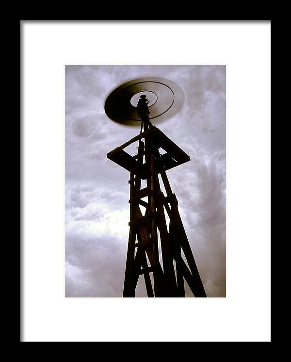 Great Plains Framed Print featuring the photograph A Storm This Way Comes by Jason Politte
