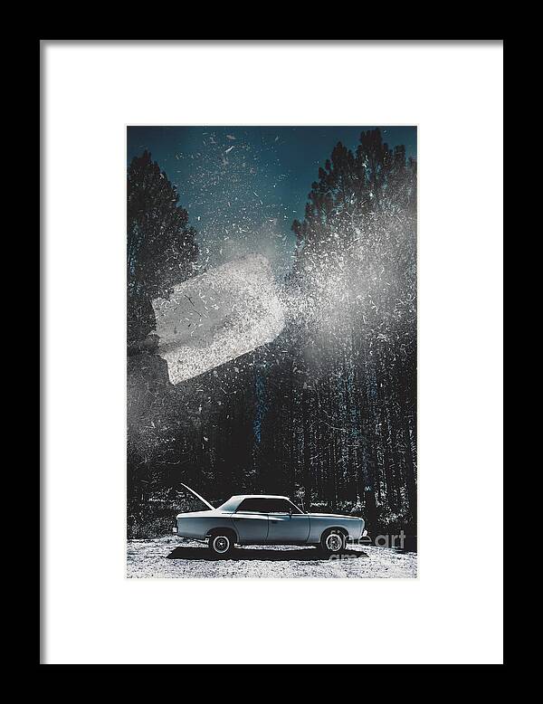 Murder Framed Print featuring the photograph A valiant cover up by Jorgo Photography