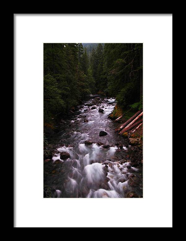 Rivers Framed Print featuring the photograph A View Of The River by Jeff Swan