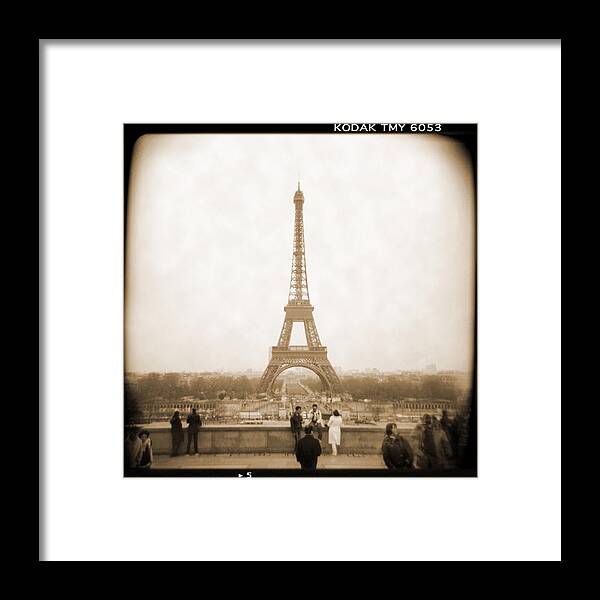 Paris France Framed Print featuring the photograph A Walk Through Paris 5 by Mike McGlothlen