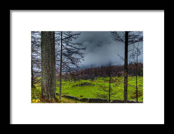 Europe Framed Print featuring the photograph A Walk through The Lake District by Dennis Dame