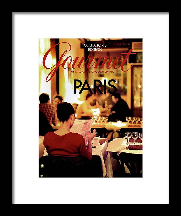 Interior Framed Print featuring the photograph A Woman At The West African Bistro by John Kernick