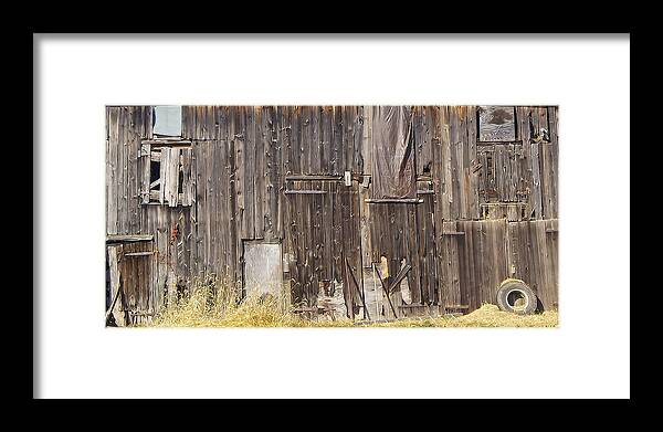 Abandon Framed Print featuring the photograph Abandoned Barn by David Letts