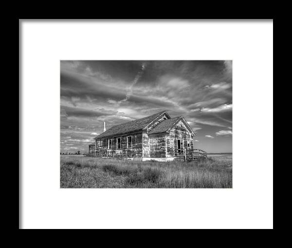 Plains Framed Print featuring the photograph Abandoned Church by HW Kateley