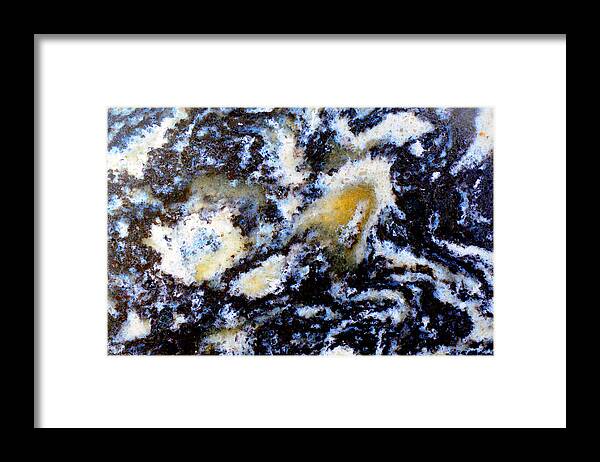 Abstract Framed Print featuring the photograph Patterns in Stone - 144 by Paul W Faust - Impressions of Light