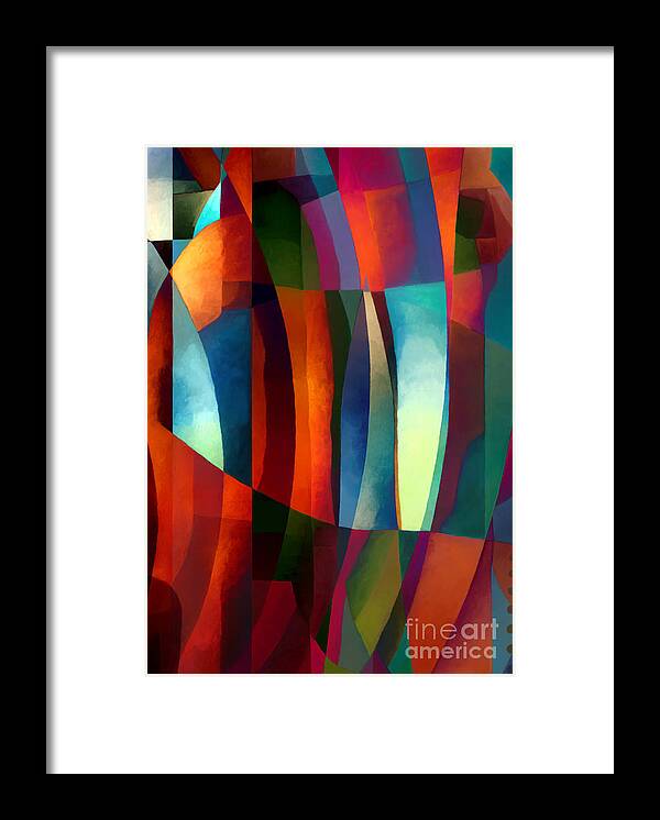 Abstract Framed Print featuring the photograph Abstract #1 by Elena Nosyreva