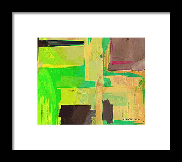 Abstract Art Framed Print featuring the digital art Abstract 9 by Kae Cheatham