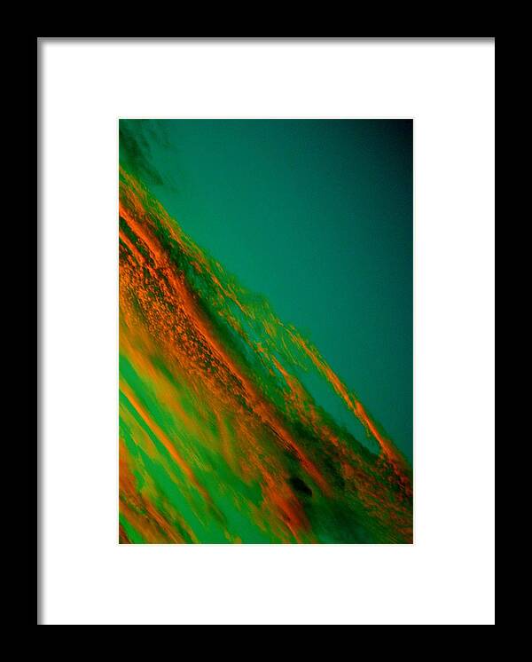 Clouds Framed Print featuring the digital art Abstract Clouds by Tamara Michael