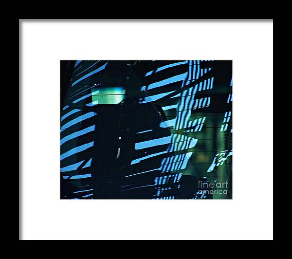 Abstract Framed Print featuring the photograph Abstract Reflection 9 by Sarah Loft