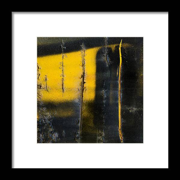 Train Framed Print featuring the photograph Abstract Train Art by Carol Leigh