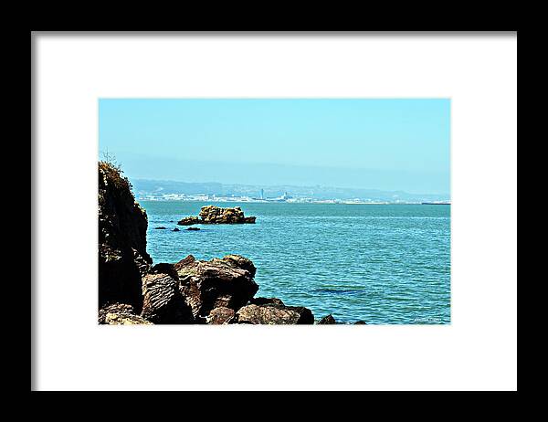 Across The Bay Framed Print featuring the photograph Across The Bay by Christina Ochsner