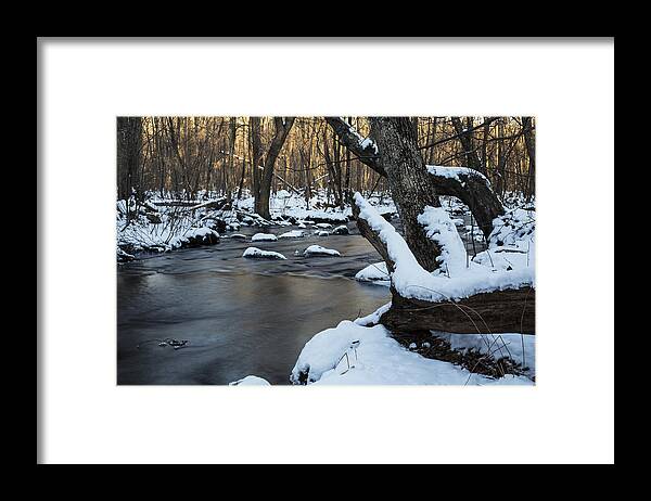 Andrew Pacheco Framed Print featuring the photograph Adamsville Brook by Andrew Pacheco