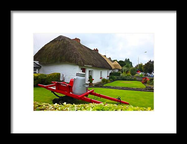 Charming Framed Print featuring the photograph Adare by Norma Brock