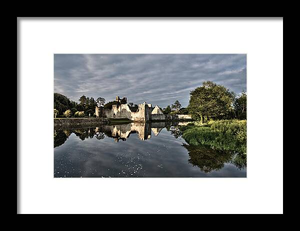 River Framed Print featuring the photograph Adare Castle by Martina Fagan