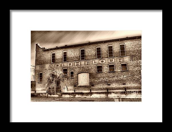 Scenic Tours Framed Print featuring the photograph Adluh Flour Sc by Skip Willits