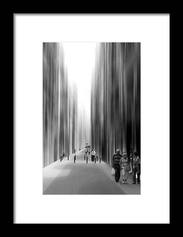 Blur Framed Print featuring the photograph Aethereal Streets by Pedro Fernandez